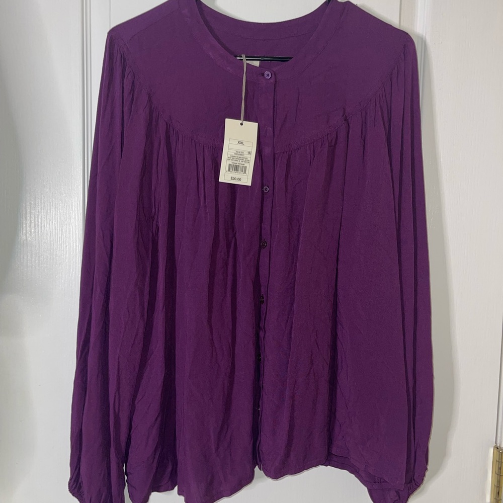 Purple Women's Top